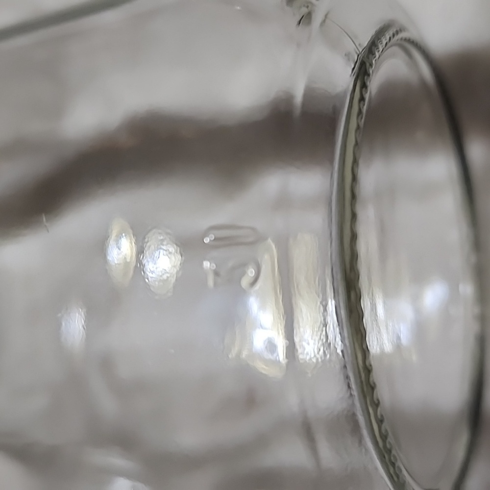 T. MARZETTI TM 15 OZ. EMPTY CLEAR JAR. - Picture 4 of 5